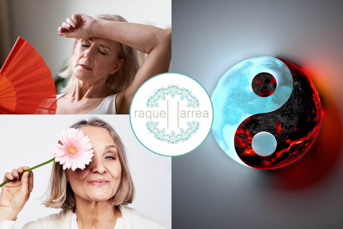 Práctica de acupuntura para el tratamiento de la menopausia en la Escuela Raquel Larrea