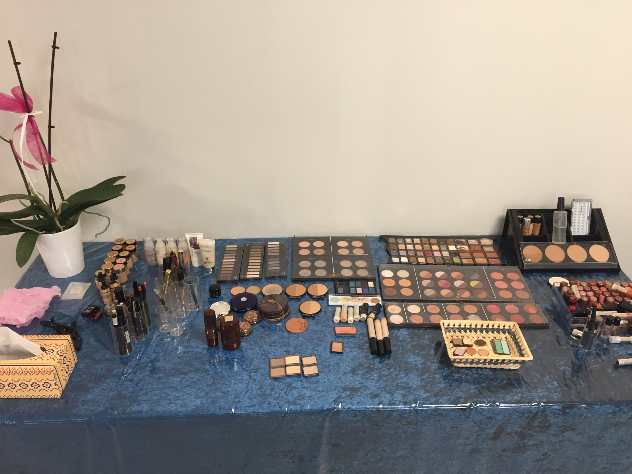 módulo de maquillaje profesional